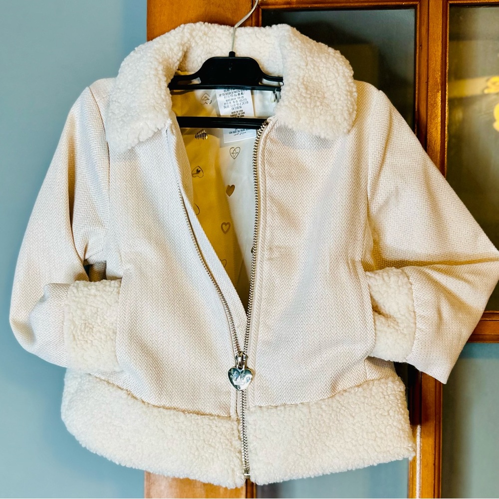 Disney Princess 👑 Bomber Jacket Size 4 Disney Store NEW